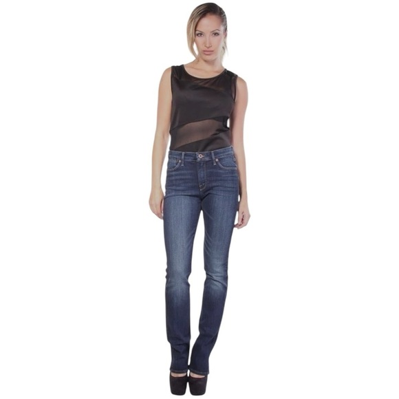 LUCKY BRAND HAYDEN STRAIGHT LEG JEAN Size 2/26 High rise slim fit Straight Leg - Picture 10 of 11